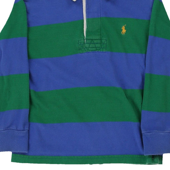 Vintage green Age 5-6 Ralph Lauren Rugby Shirt - boys x-small