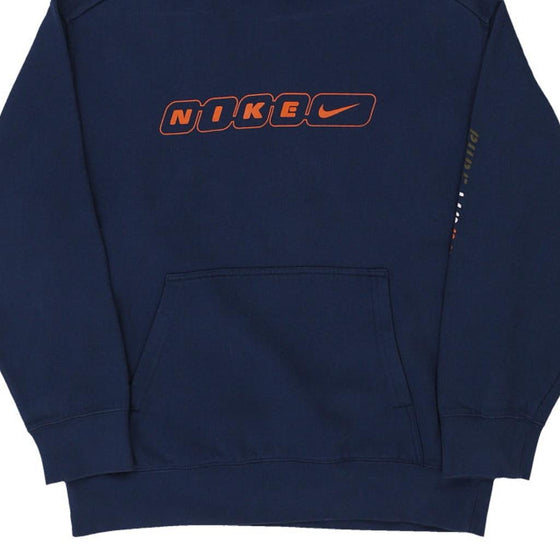 Vintage navy Age 16 Nike Hoodie - boys large