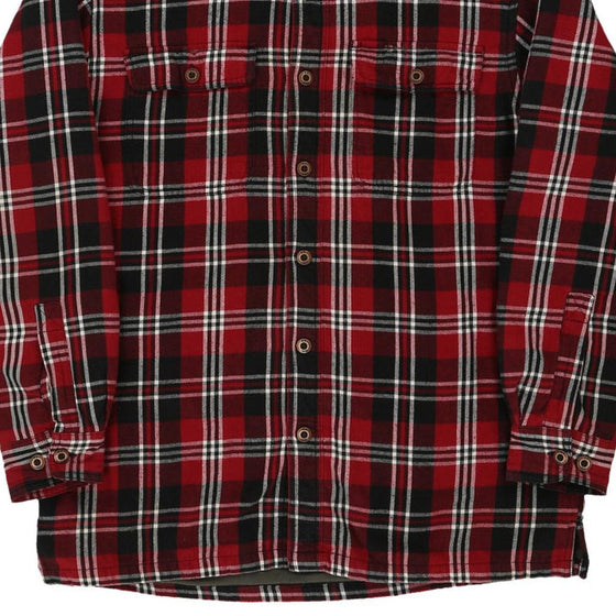 Vintage red Red Head Flannel Shirt - mens medium