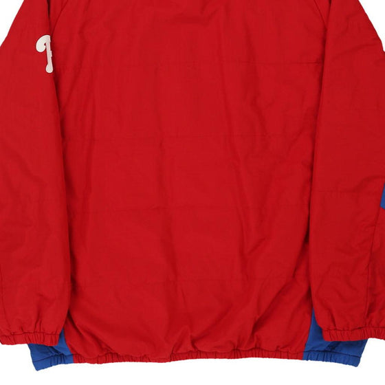 Vintage red Philadelphia Phillies Majestic Jacket - mens xx-large