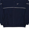 Vintage navy Nike Track Jacket - mens x-large