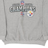 Vintage grey Pittsburgh Steelers Nfl Sweatshirt - mens xxx-large