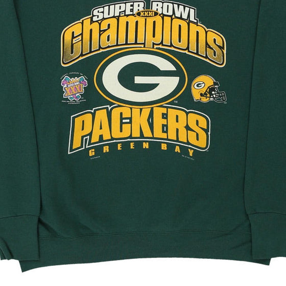 Vintage green Made In The USA Green Bay Packers Delta Sweatshirt - mens x-large