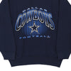 Vintage navy Dallas Cowboys Salem Sweatshirt - mens large