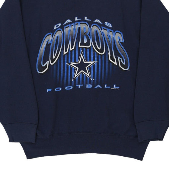 Vintage navy Dallas Cowboys Salem Sweatshirt - mens large