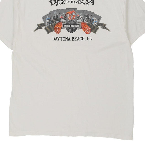 Vintage white Harley Davidson T-Shirt - mens large