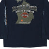 Vintage navy Michigan Harley Davidson Long Sleeve T-Shirt - mens xx-large