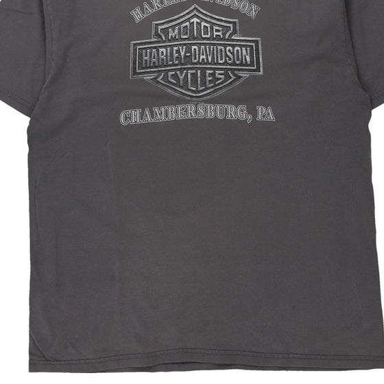 Vintage grey Chambersburg PA Harley Davidson T-Shirt - mens x-large