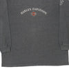 Vintage grey Harley Davidson Long Sleeve T-Shirt - mens x-large