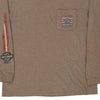 Vintage grey Avon OH Harley Davidson Long Sleeve T-Shirt - mens large