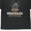 Vintage black Las Vegas Nevada Harley Davidson T-Shirt - mens xx-large