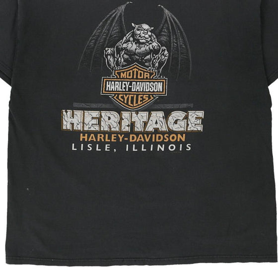 Vintage black Las Vegas Nevada Harley Davidson T-Shirt - mens xx-large