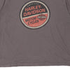 Vintage grey Oconomowoc WI Harley Davidson T-Shirt - mens xxx-large