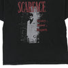 Vintage black Scarface T-Shirt - mens xx-large