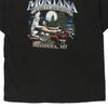 Vintage black Missoula MT Harley Davidson T-Shirt - mens xx-large