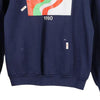 Vintage navy Fruit Of The Loom Sweatshirt - womens large