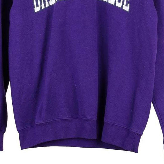 Vintage purple Daemen College Mv Sport Sweatshirt - mens small