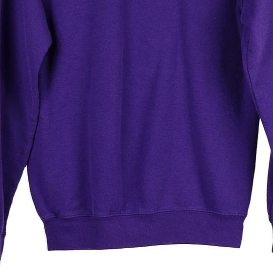 Vintage purple Daemen College Mv Sport Sweatshirt - mens small