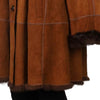 Vintage brown Unbranded Sheepskin Jacket - womens x-large