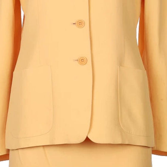 Vintage yellow Marella Full Suit - womens small