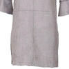 Vintage grey Sandro Ferrone Midi Dress - womens large