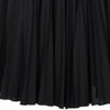 Vintage black One Penny Midi Skirt - womens x-large