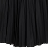 Vintage black One Penny Midi Skirt - womens x-large