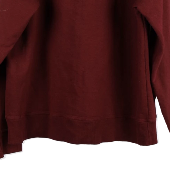 Vintage burgundy Champion 1/4 Zip - mens x-large