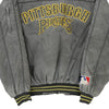 Vintage grey Pittsburgh Pirates Mlb Baseball Jacket - mens medium