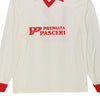 Vintage white Premiata Pasceri Unbranded Football Shirt - mens x-large