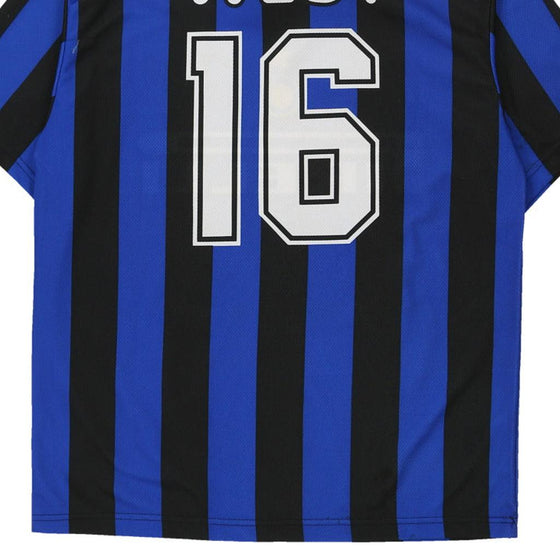 Vintage blue Inter Milan Replica Football Shirt - mens x-large