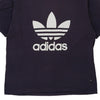 Vintage navy Adidas T-Shirt - mens xx-large