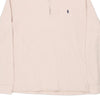 Vintage pink Ralph Lauren 1/4 Zip - mens large