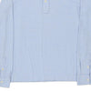 Vintage blue Ralph Lauren Long Sleeve Polo Shirt - mens medium