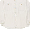 Vintage white Ivy Crew Flannel Shirt - mens x-large