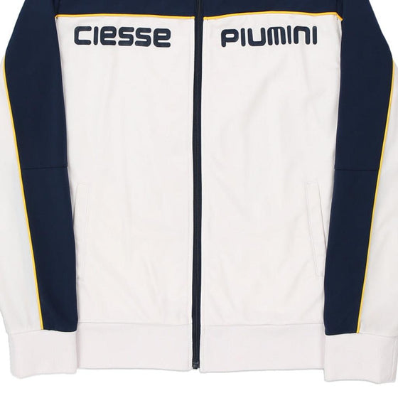 Vintage white Ciesse Piumini Track Jacket - mens x-large