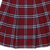 Vintage red Burberry Mini Skirt - womens 33" waist