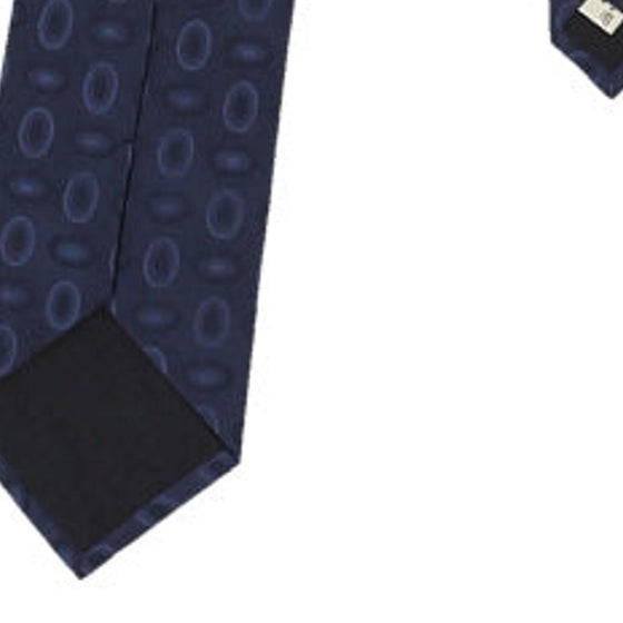 Vintage blue Romeo Gigli Tie - mens no size