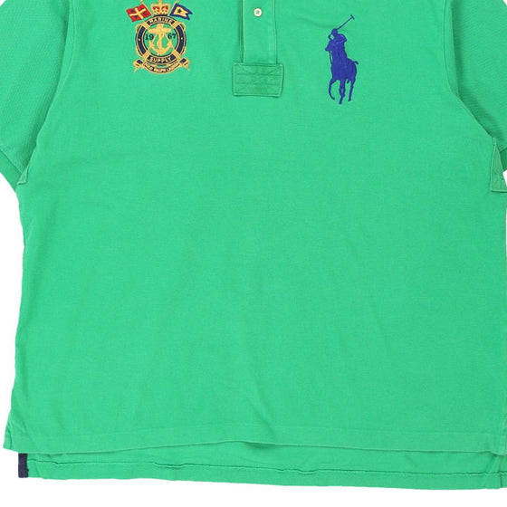 Vintage green Ralph Lauren Polo Shirt - mens x-large