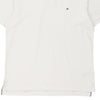 Vintage white Tommy Hilfiger Polo Shirt - mens large