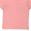 Vintage pink Tommy Hilfiger Polo Shirt - mens xx-large