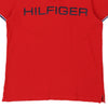 Vintage red Tommy Hilfiger Polo Shirt - mens x-small