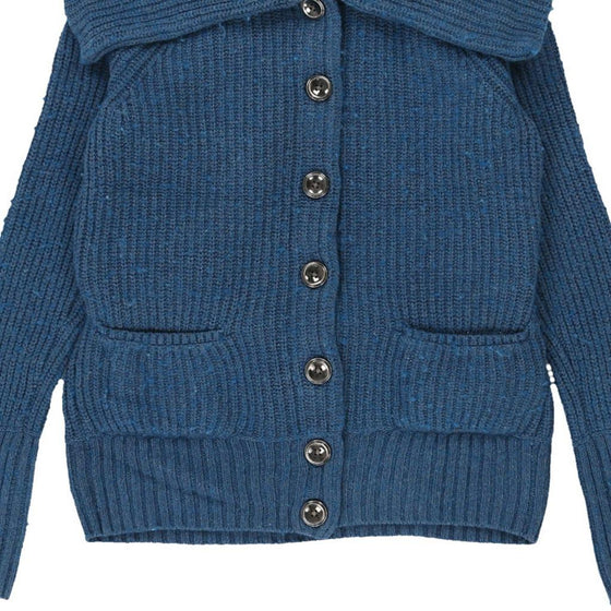 Vintage blue Armani Cardigan - womens small