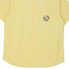 Vintage yellow Iceberg Short Sleeve Shirt - mens x-large