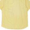 Vintage yellow Iceberg Short Sleeve Shirt - mens x-large