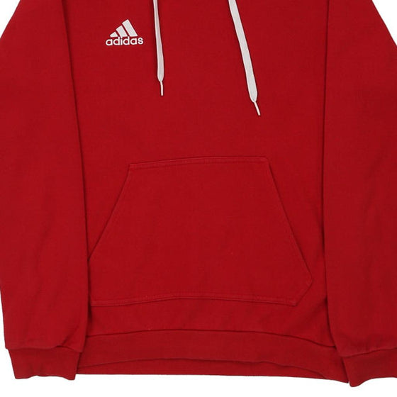 Vintage red Adidas Hoodie - mens medium