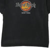 Pre-Loved black New York Hard Rock Cafe T-Shirt - mens large