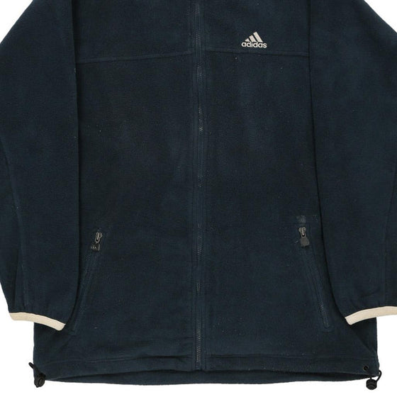 Vintage black Adidas Fleece - mens xx-large