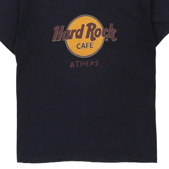 Vintage black Athens Hard Rock Cafe T-Shirt - mens large