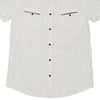 Vintage white Antony Morato Short Sleeve Shirt - mens large